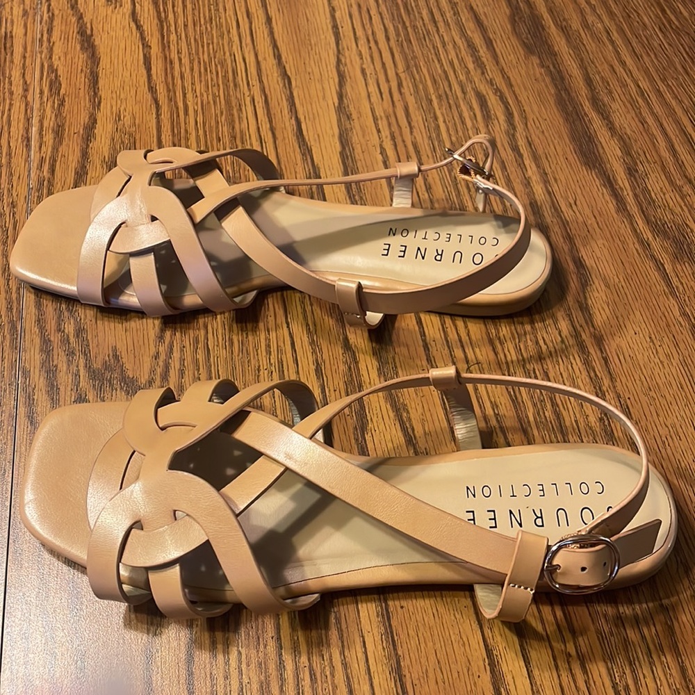 Journee collection, Alorra women’s strappy sandals, size 9.5. - Picture 3 of 5